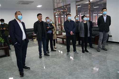 2021-11-20省發(fā)改委來張家界萬眾實業(yè)集團(tuán)有限公司調(diào)研工作(省辦公室主任夏文斌、市發(fā)改委黨組書記龍維務(wù)）